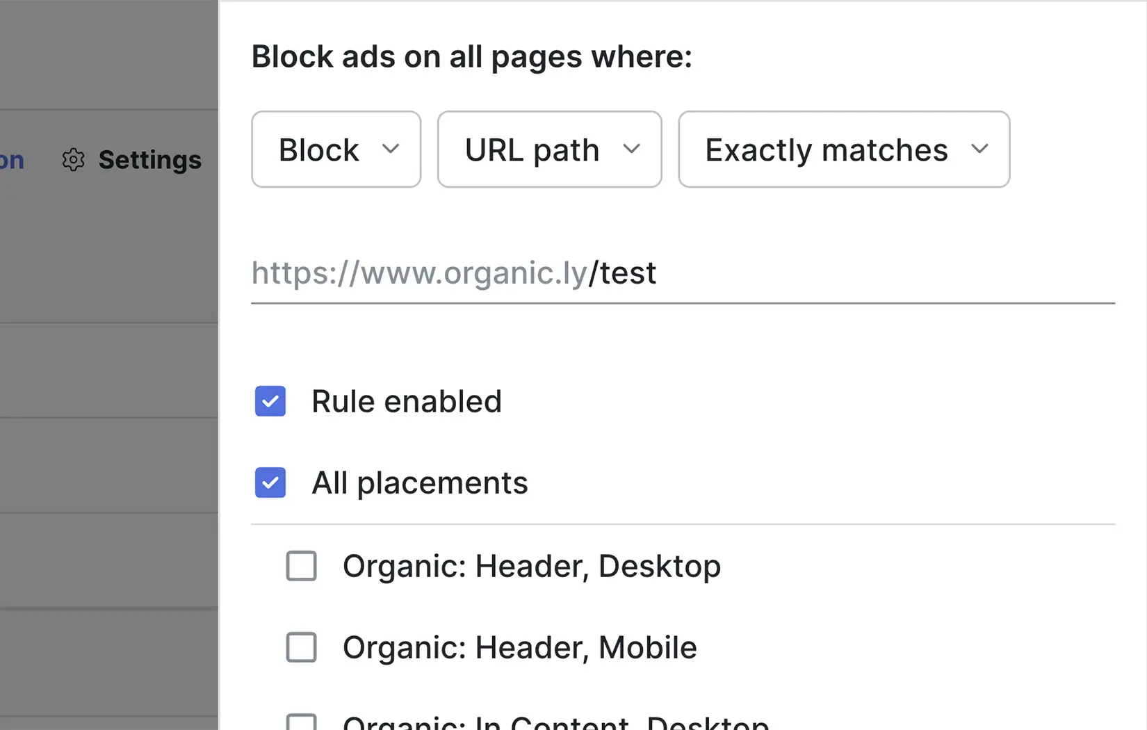 ad-display-rules-by-url-category-tag-and-css-selector