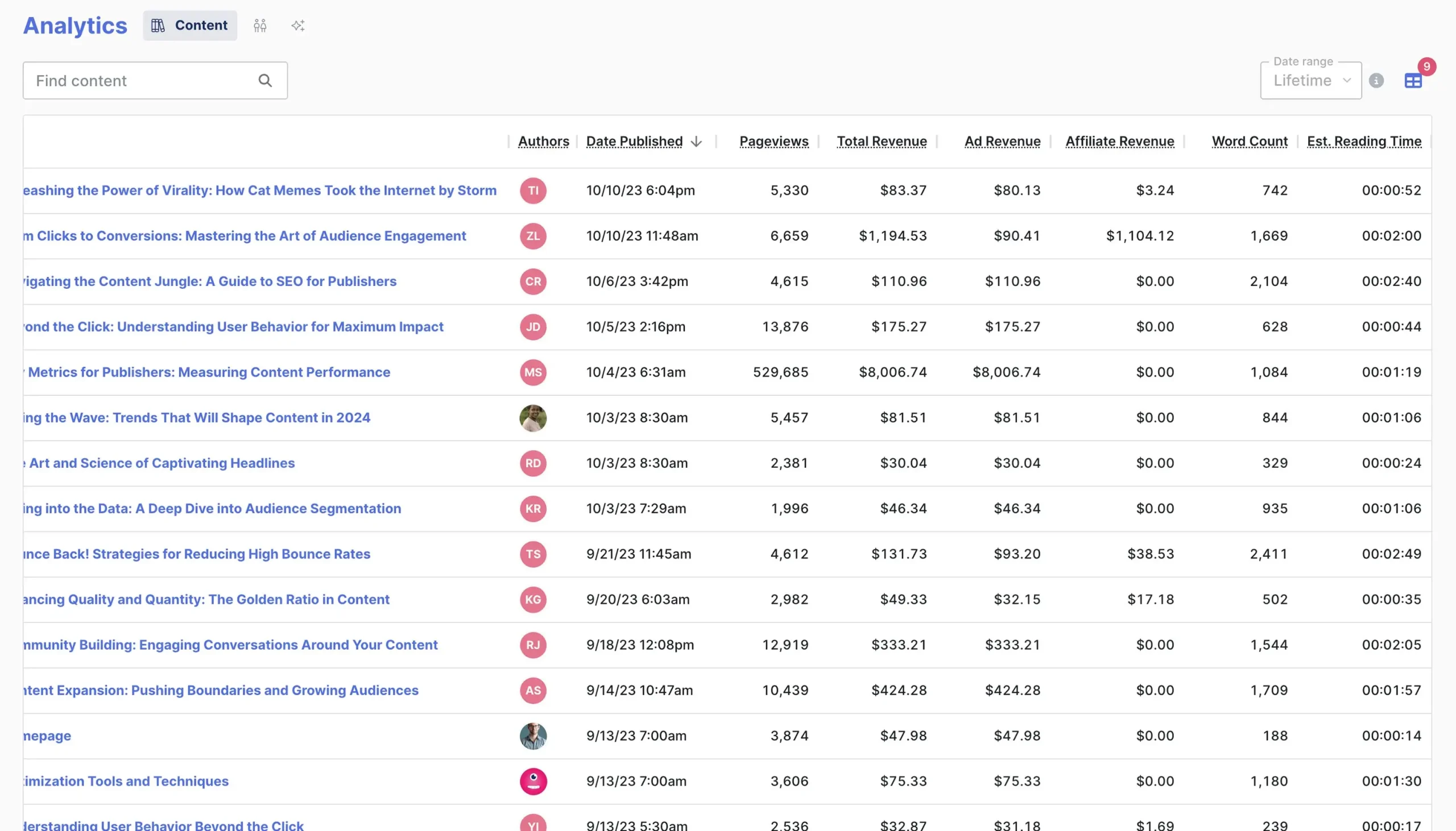 revenue-and-audience-in-same-report-from-flexpress-website-analytics