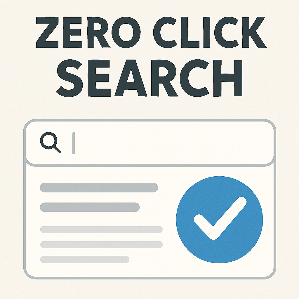 Zero Click AI Search
